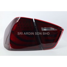 BMW E90 05-08 Red Smoke Light Bar LED Tail Lamp